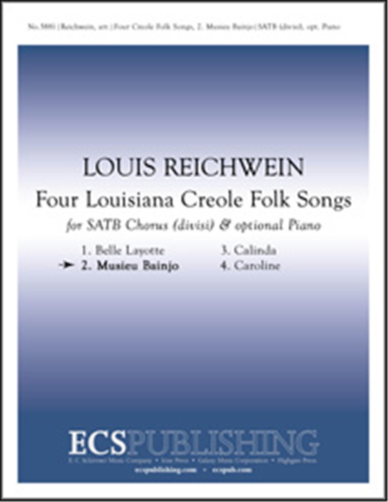 4 Louisiana Creole Folk Songs: No. 2 Musieu Bainjo